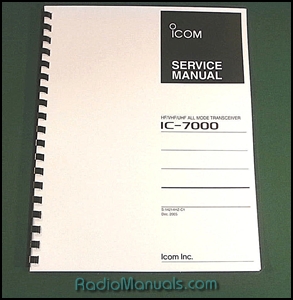 Icom IC-7000 Service Manual - Click Image to Close